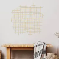 Iquara Small Abstract Metal Wall Art