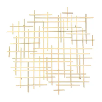 Iquara Small Abstract Metal Wall Art