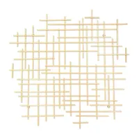 Iquara Small Abstract Metal Wall Art