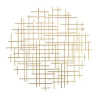 Iquara Large Round Metal Wall Art