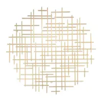 Iquara Large Round Metal Wall Art