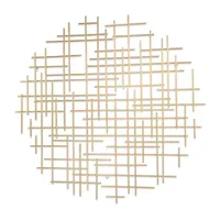 Iquara Large Round Metal Wall Art