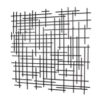 Iquara Large Square Metal Wall Art