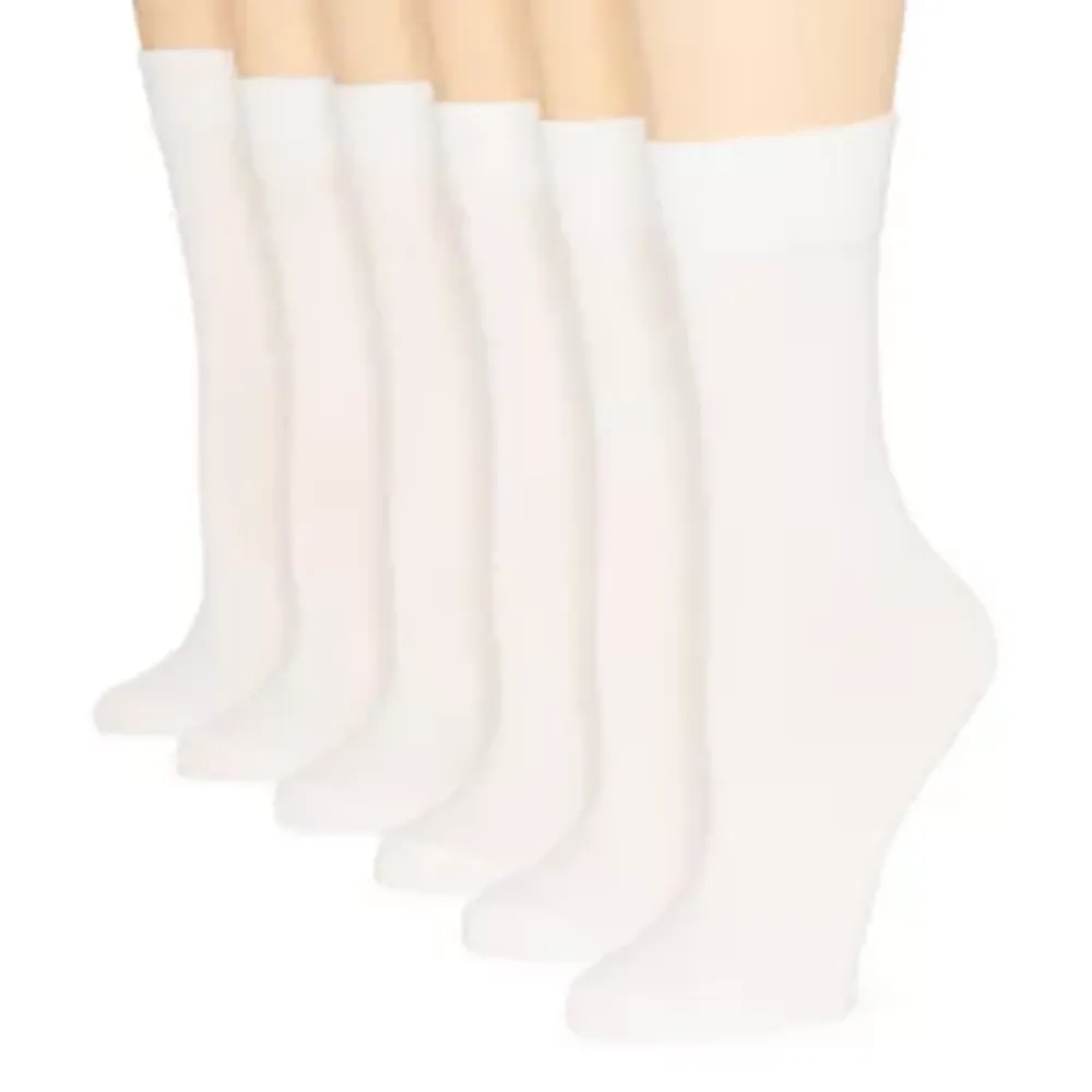 Mixit 6 Pair Crew Socks Womens