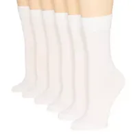 Mixit 6 Pair Crew Socks Womens