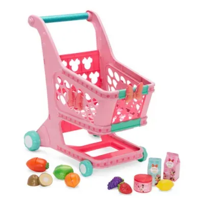 Disney Collection Minnie Mouse Shopping Cart Minnie Mouse Toy Playset