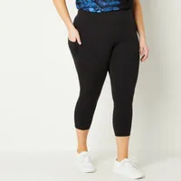 Xersion EverUltra Womens High Rise Quick Dry Plus Cropped Legging