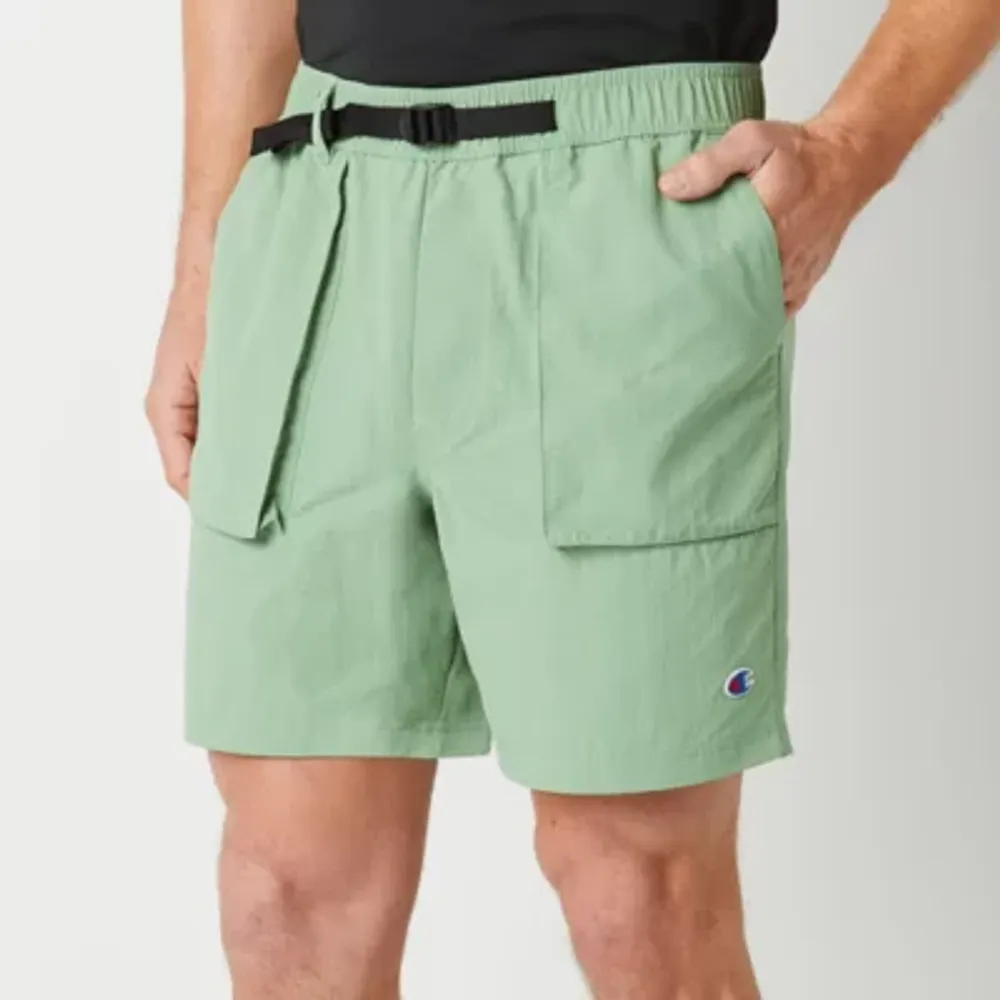 Champion Mens Mid Rise Workout Shorts