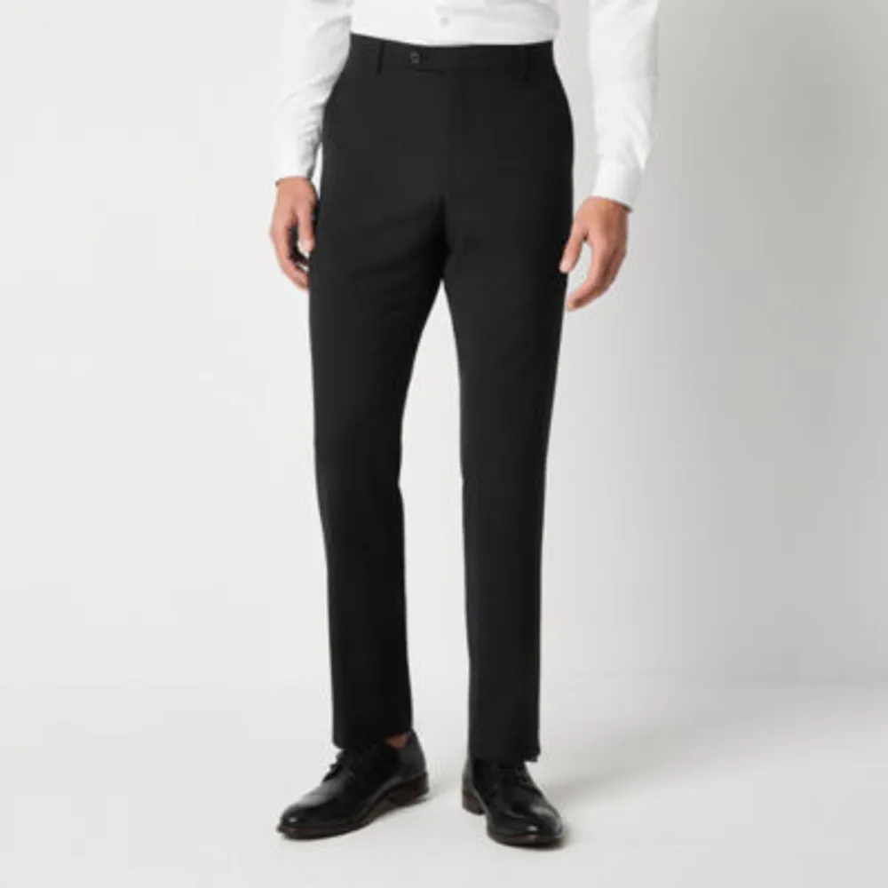 Collection By Michael Strahan Mens Windowpane Classic Fit Suit Pants