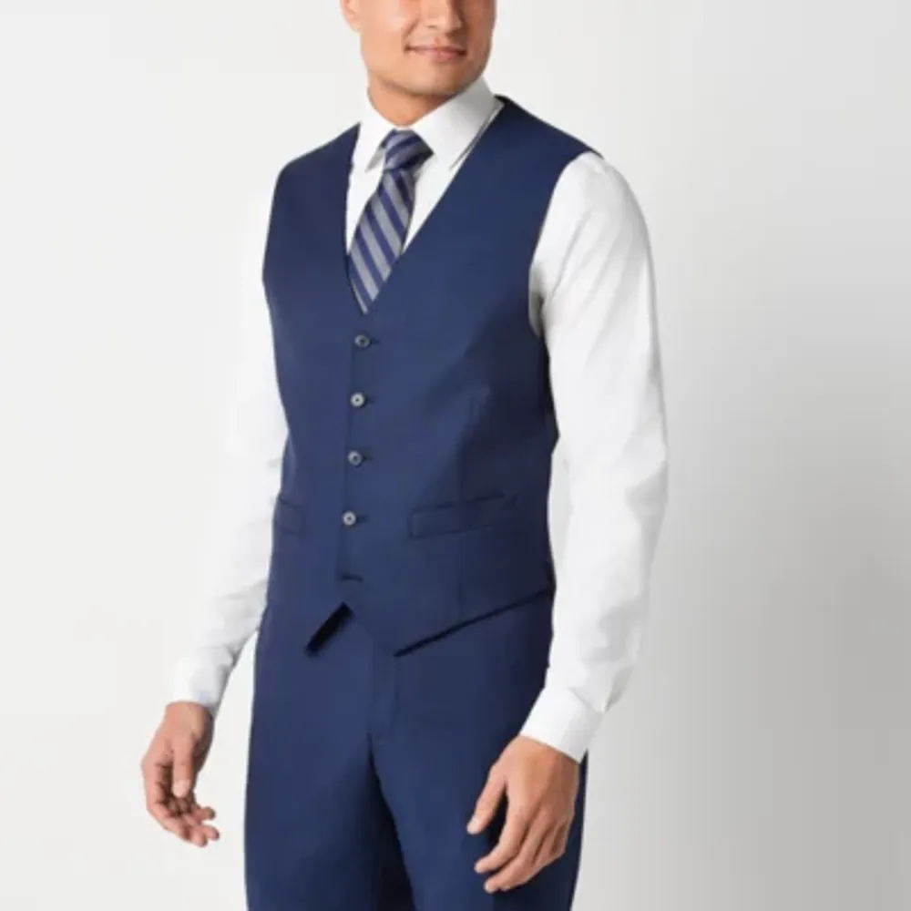 Collection By Michael Strahan Mens Modern Fit Suit Vests