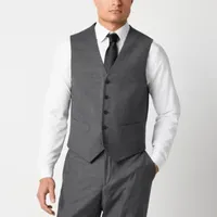 Collection By Michael Strahan Mens Stretch Fabric Modern Fit Suit Vest