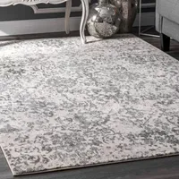 nuLoom Floral Damask Rosemary Rug