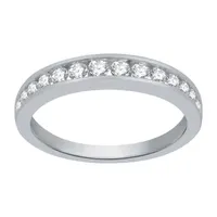 Premier Collection 1/2 CT. T.W. Mined White Diamond 14K Gold Wedding Band