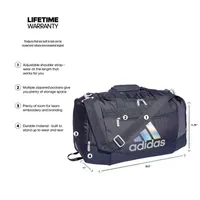 adidas Defender IV Small Duffel Bag