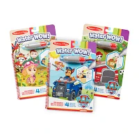 Melissa & Doug Paw Patrol Water Wow Bundle