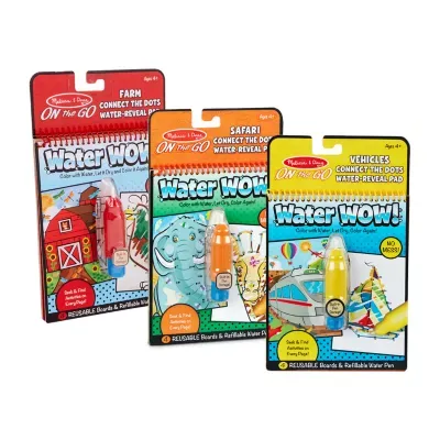 Melissa & Doug Water Wow Connect The Dots Bundle