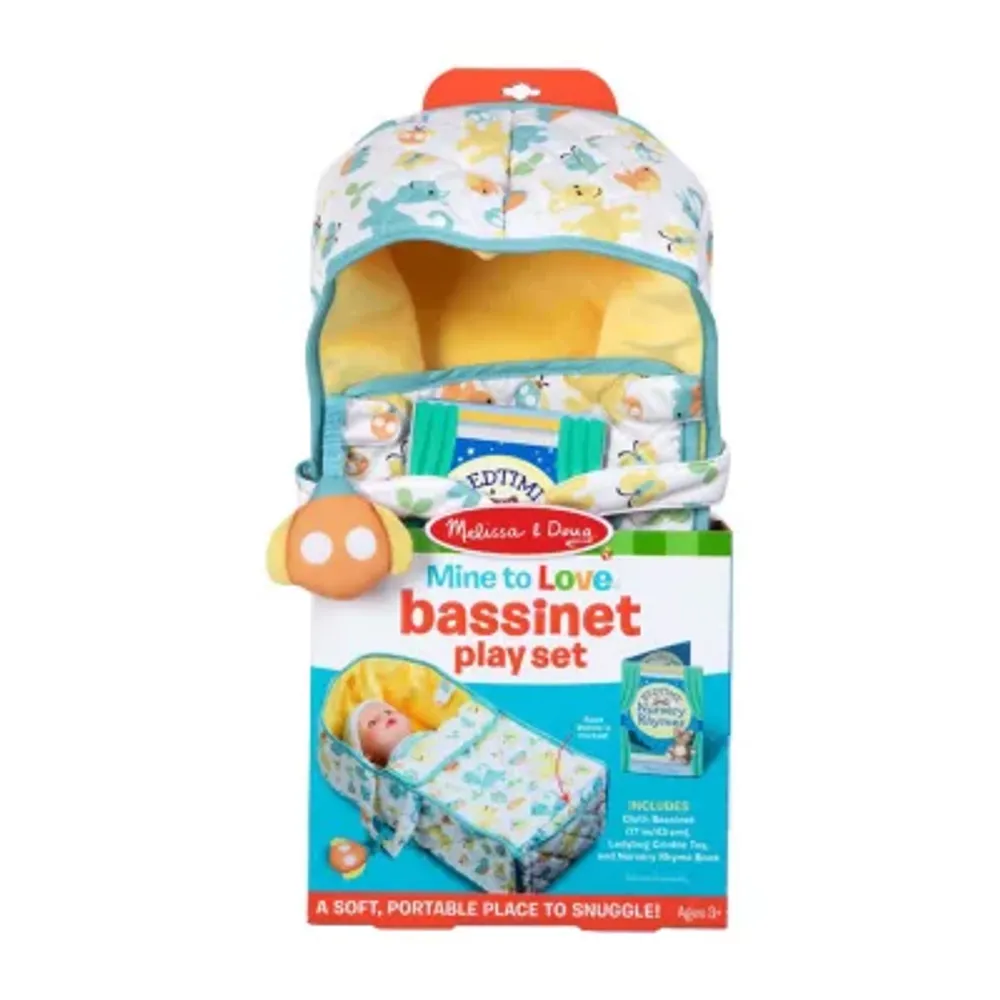 Melissa & Doug Mine To Love Bassinet Play Set