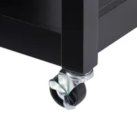 Kitchen Collection Wood-Top Cart