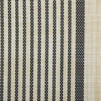 Design Imports Black Middle Stripe Woven 6-pc. Placemats