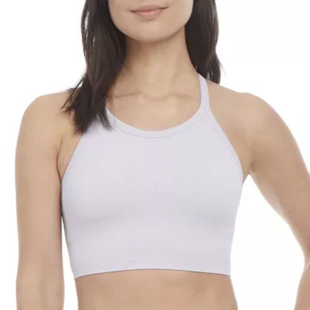 Arizona Body Cotton Rib Scoop Neck Bralette - JCPenney