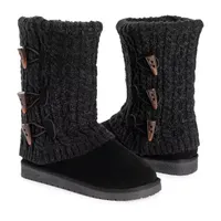 Muk Luks Womens Cheryl Flat Heel Dress Boots