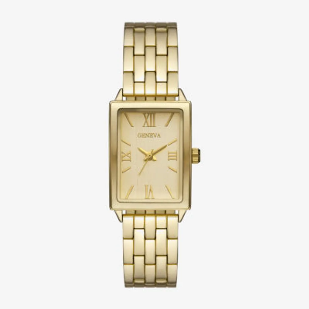 Geneva Ladies Womens Gold Tone Bracelet Watch Fmdjm275