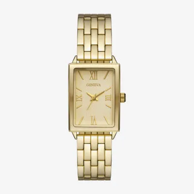 Geneva Ladies Womens Gold Tone Bracelet Watch Fmdjm275