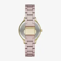 Geneva Ladies Womens Crystal Accent Pink Bracelet Watch Fmdjm280