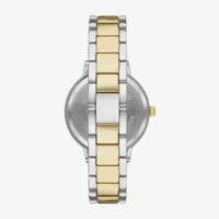 Geneva Ladies Womens Crystal Accent Two Tone Bracelet Watch Fmdjm282