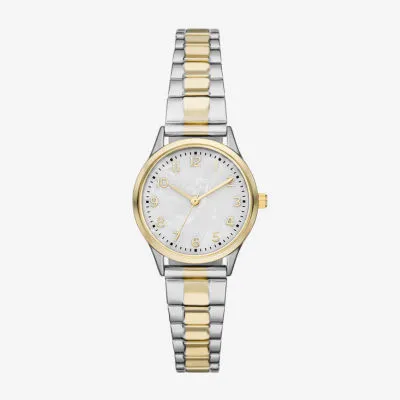 Womens Two Tone Stainless Steel Expansion Watch Fmdjo276