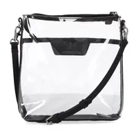 Multi Sac Clear North/South Crossbody Bag