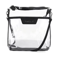 Multi Sac Clear North/South Crossbody Bag