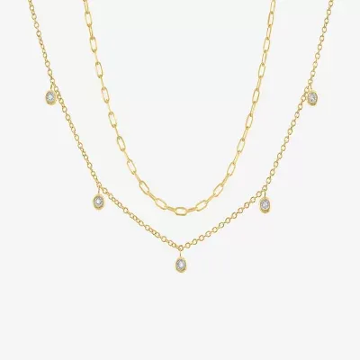 YES, PLEASE! 2-pc. Diamond-Accent Pendant Necklace Set