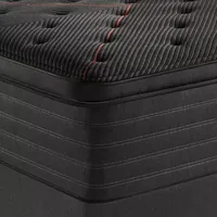Beautyrest Black Br C-Class Plush Pillow Top Mattress + Box Spring
