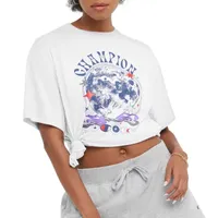 Champion Womens Crew Neck Short Sleeve Graphic T-Shirt