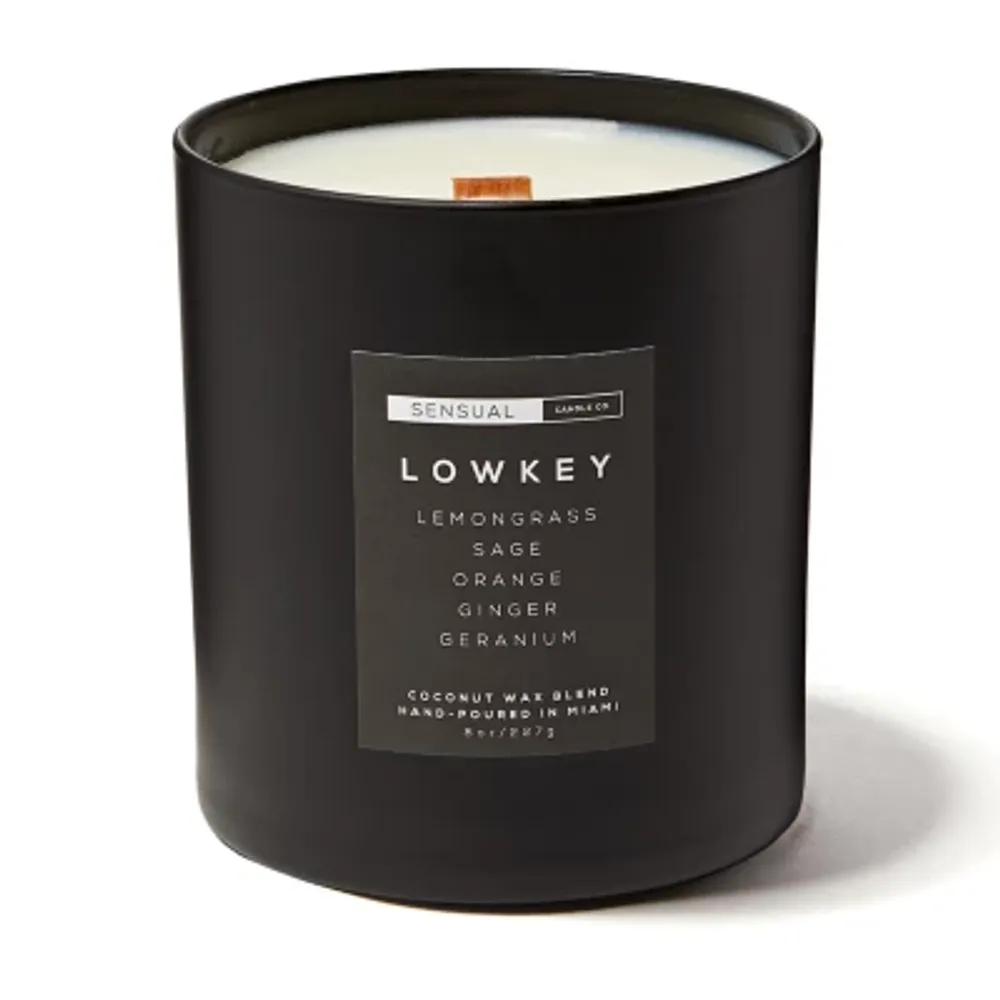 Sensual Candle Co. Lowkey, 8 Oz Scented Jar Candle