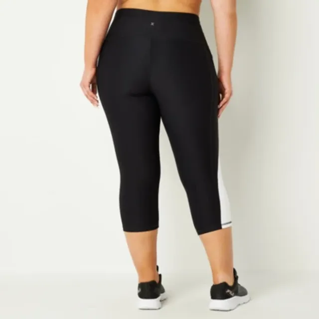 Xersion EverContour High Rise Stretch Fabric Quick Dry Workout
