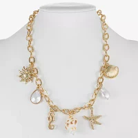 Bijoux Bar Gold Tone Collar Necklace