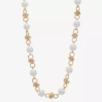 Monet Jewelry Gold Tone Collar Necklace