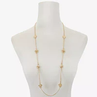 Monet Jewelry Gold Tone Strand Necklace