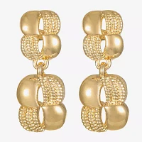 Monet Jewelry Gold Tone Drop Earrings
