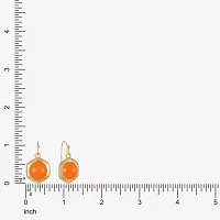 Liz Claiborne Hexagon Drop Earrings