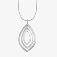 Liz Claiborne Orbital Womens Zinc Pendant Necklaces