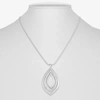 Liz Claiborne Orbital Womens Zinc Pendant Necklaces