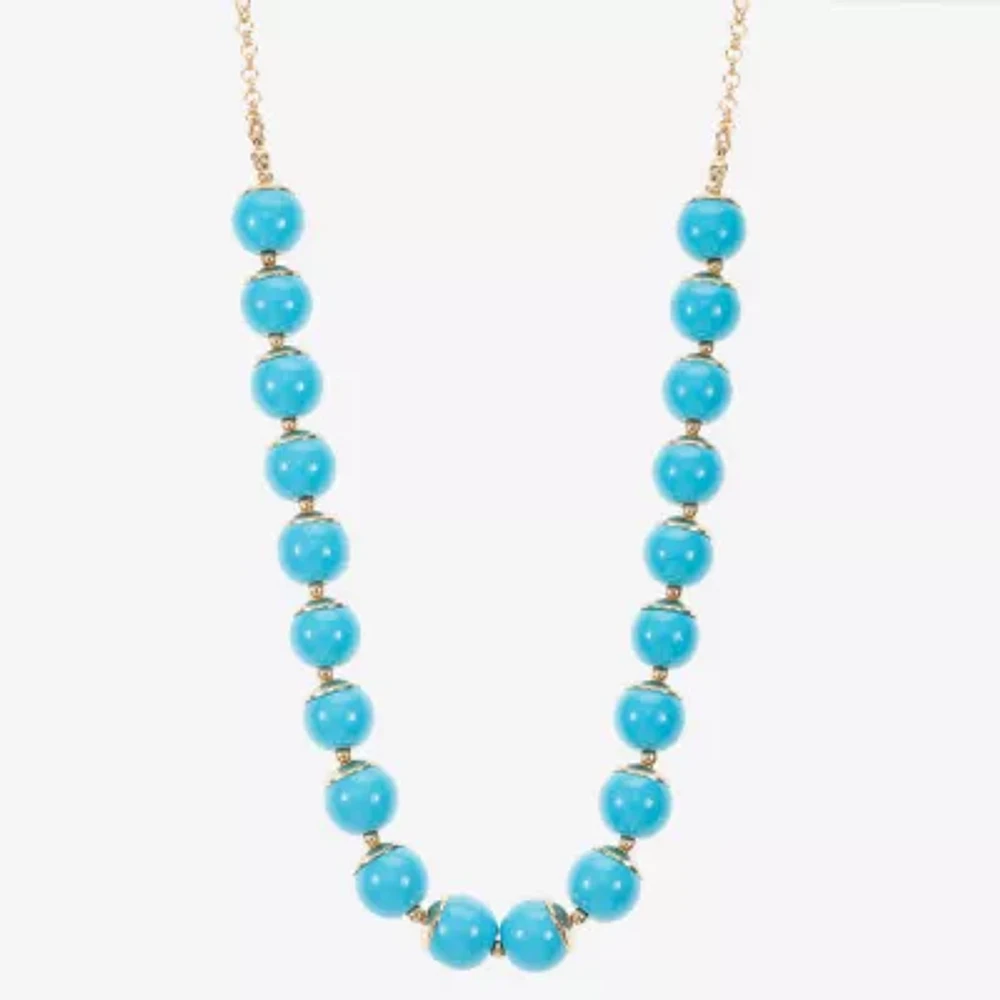 Liz Claiborne Gold Tone Collar Necklace