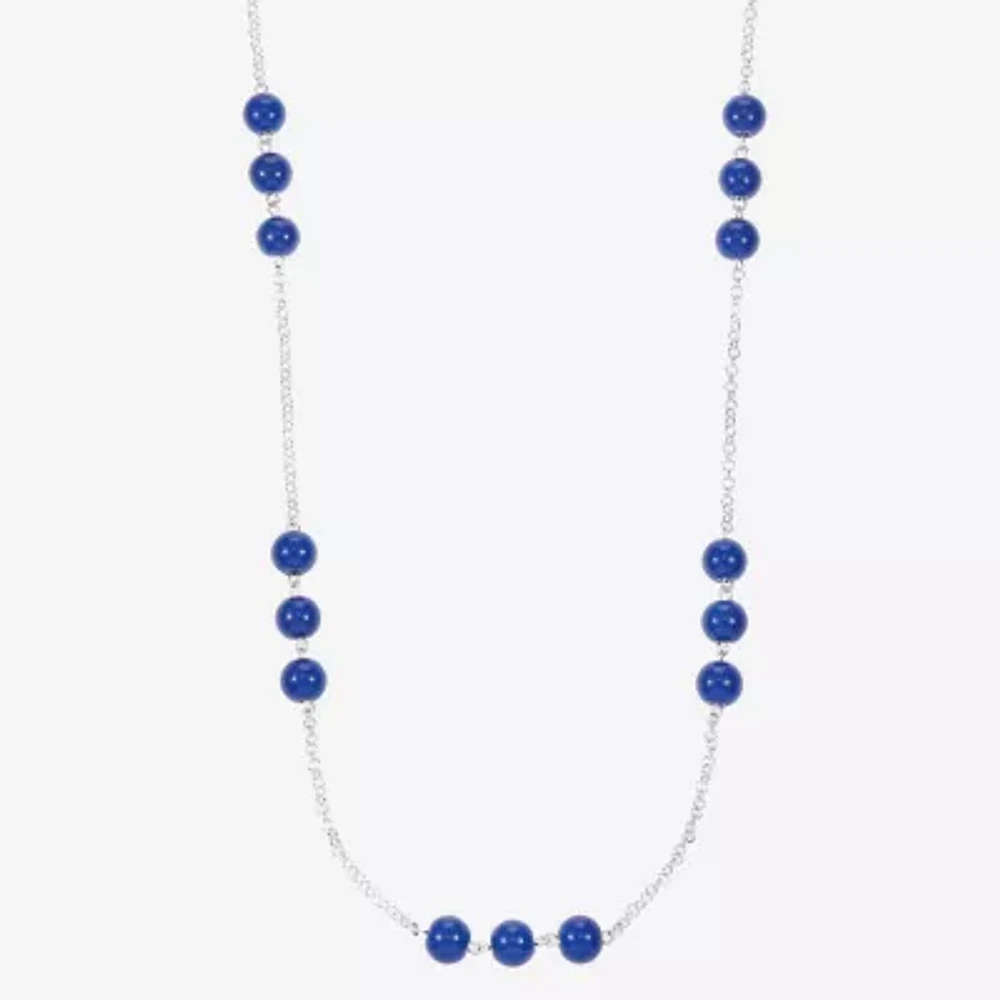 Liz Claiborne Silver Tone Strand Necklace