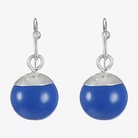 Liz Claiborne Round Drop Earrings
