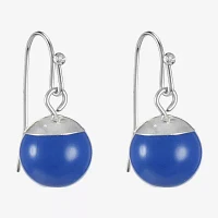 Liz Claiborne Round Drop Earrings