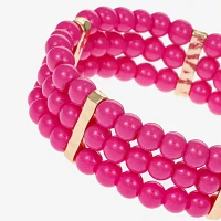 Liz Claiborne Womens Round Stretch Bracelet