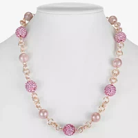 Monet Jewelry Silver Tone Collar Necklace
